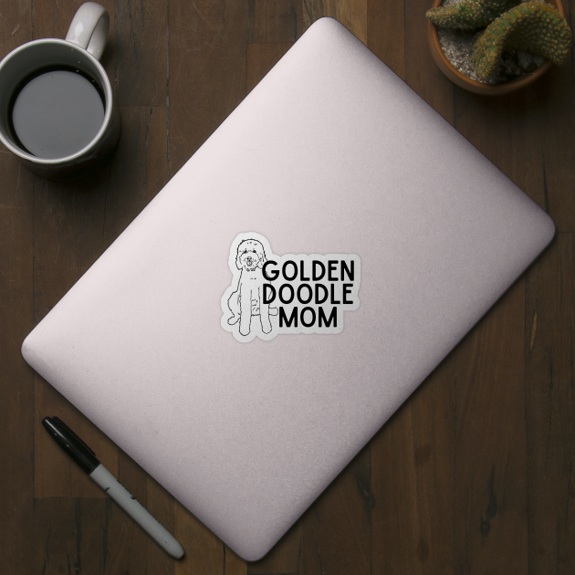 Golden Doodle Mom by Mplanet